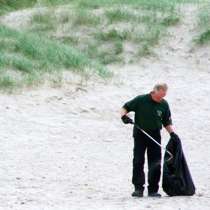 ramassage déchets plage