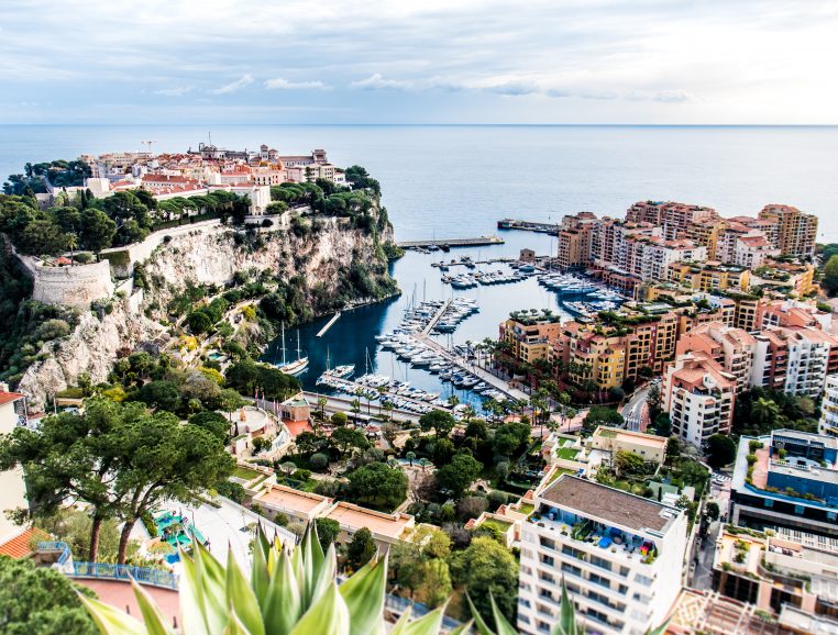 Monaco vue du ciel