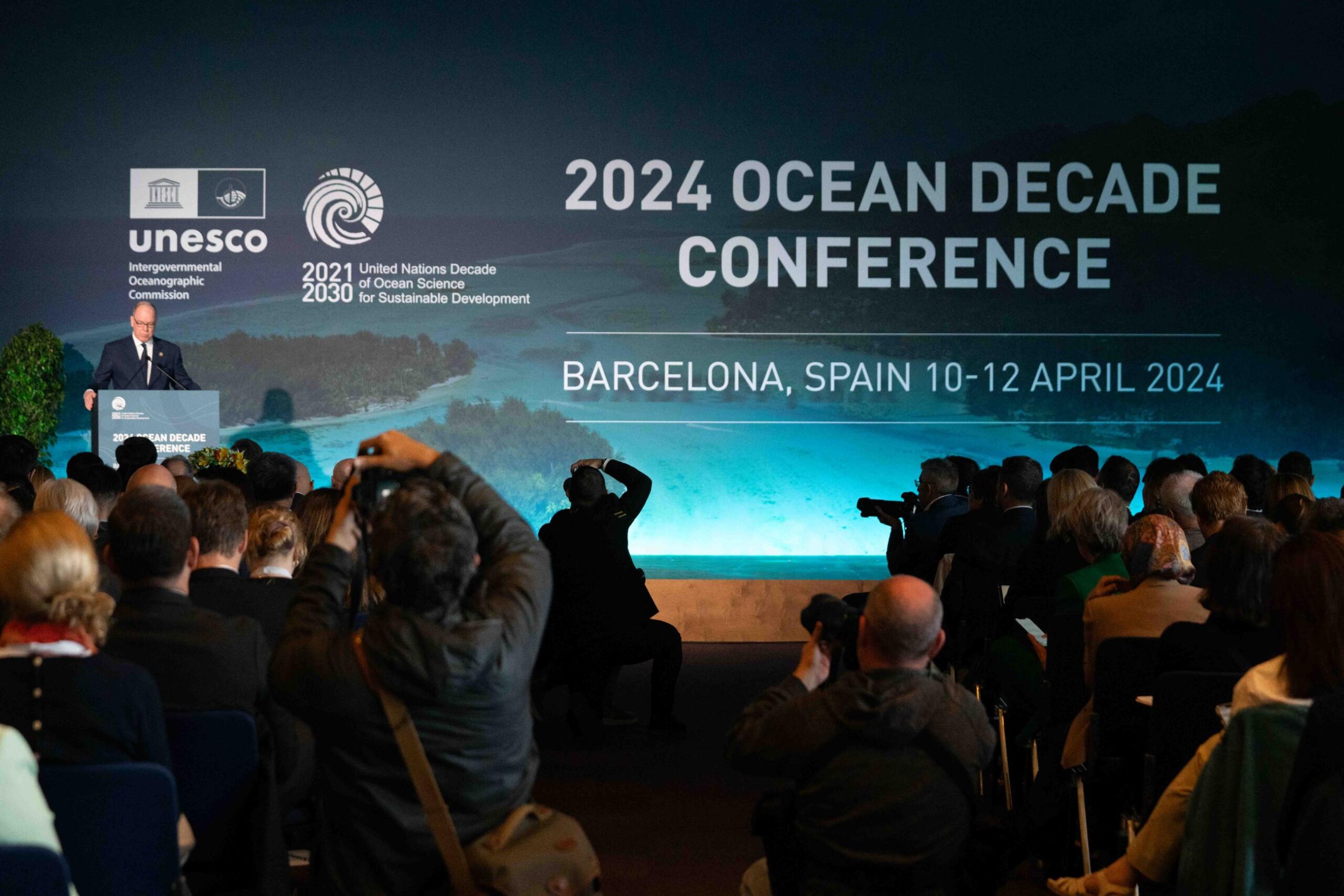 Prince Albert II of Monaco-oceanDecade-barcelona-2024