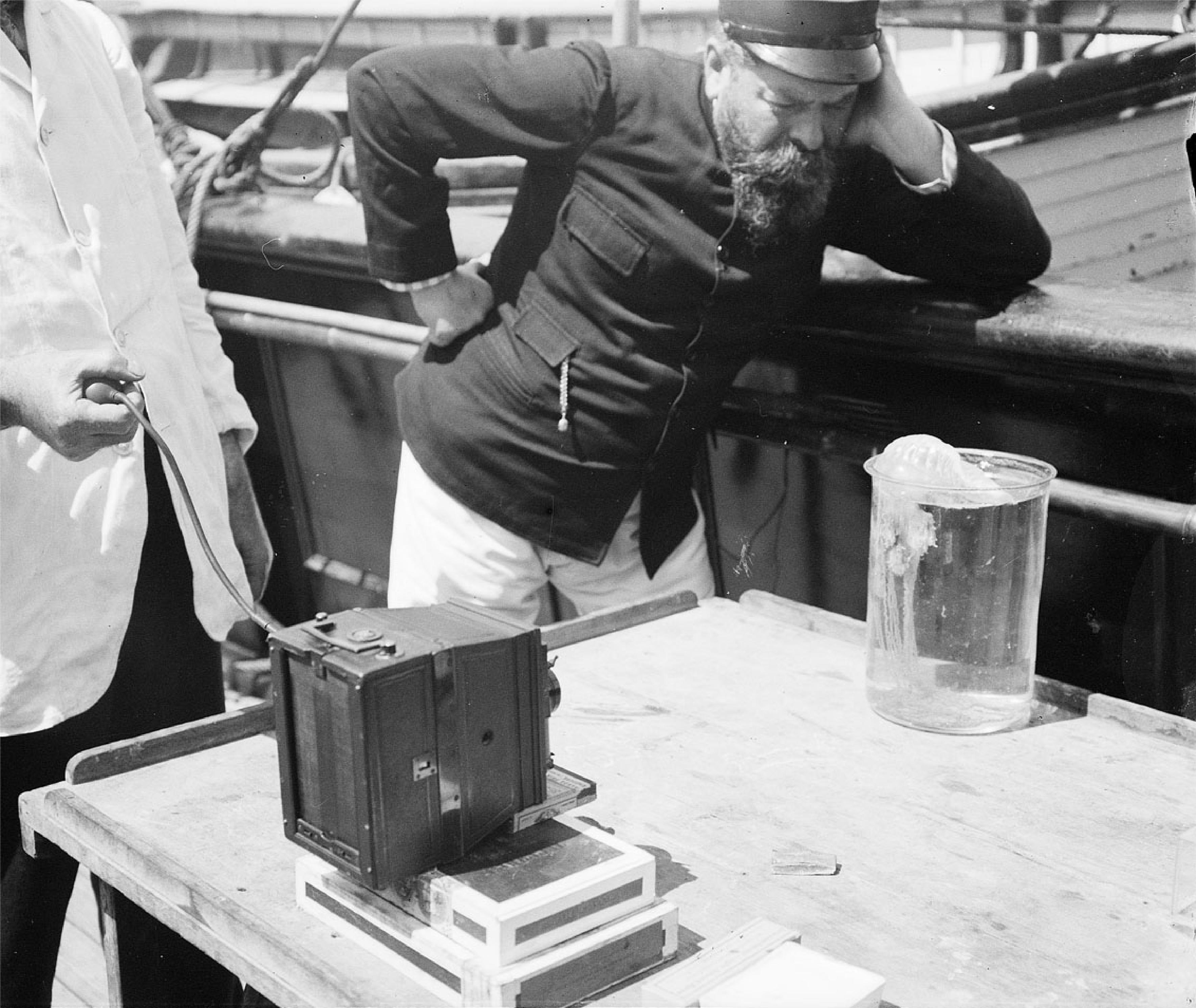 Travaux à bord de la Seconde Princesse Alice