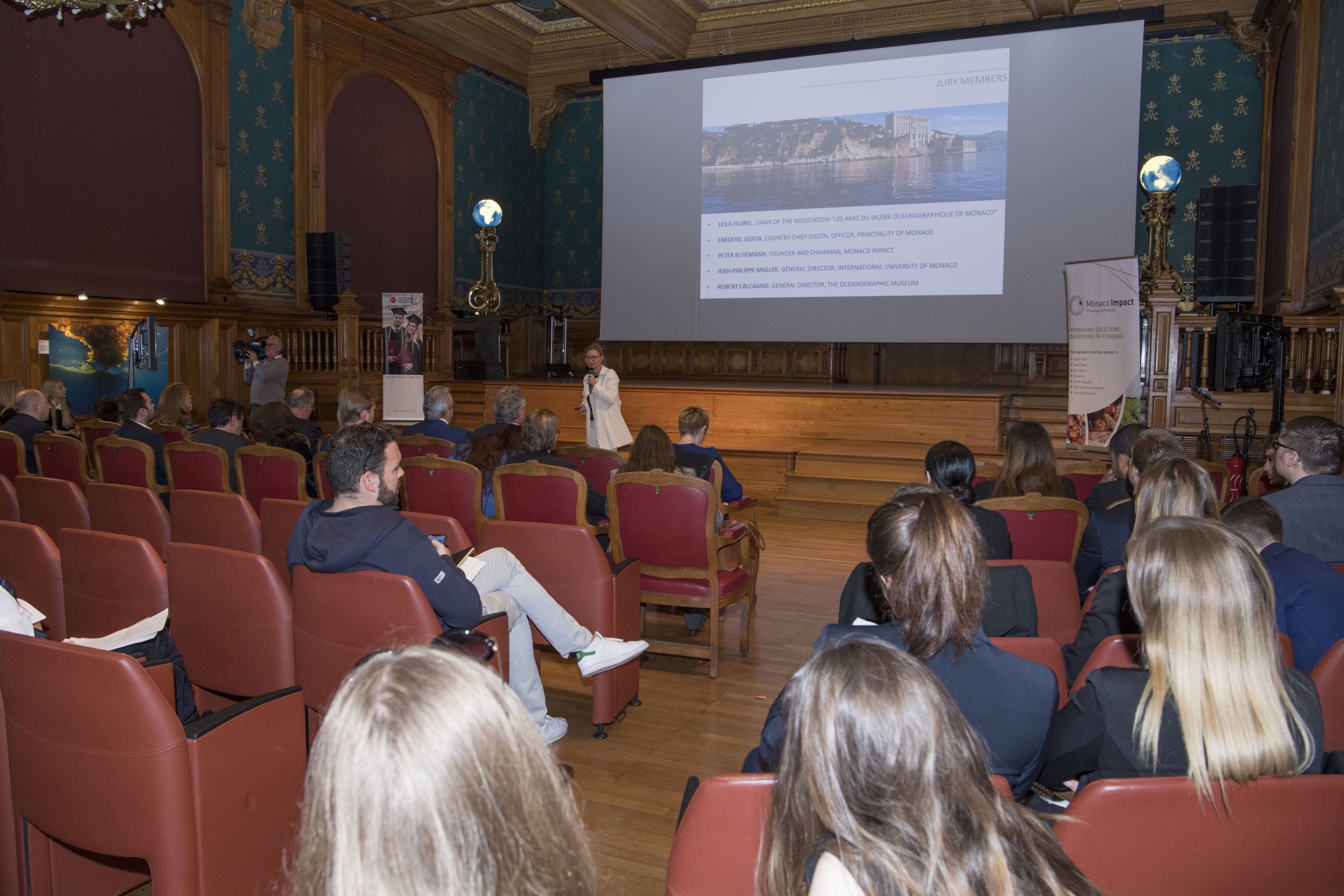 Présentation Awards Monaco Ocean protection challenge ©M.Dagnino