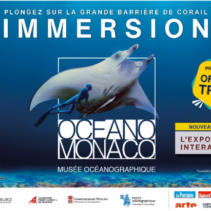 Affiche IMMERSION Musée Océanographique
