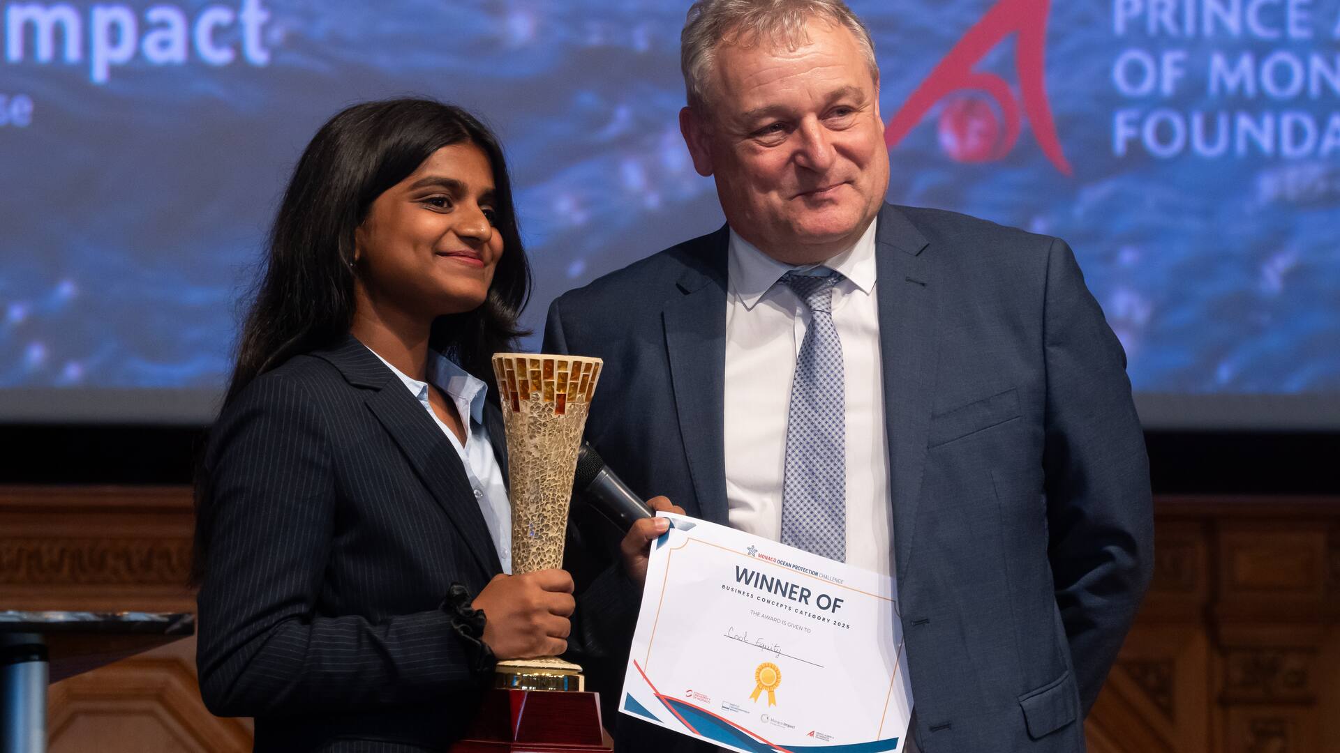 Cool_Equity_Ceremonie_remise_des_Prix_MOPC_20250514_Musee_oceanograpique_Monaco©Institut_oceanographique_Monaco_ Frederic_Pacorel